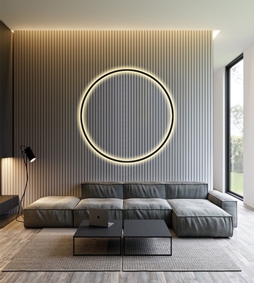 Lampu Dinding Cincin LED Sederhana Modern Untuk Latar Belakang Kamar Tidur Headboard Ruang Tamu