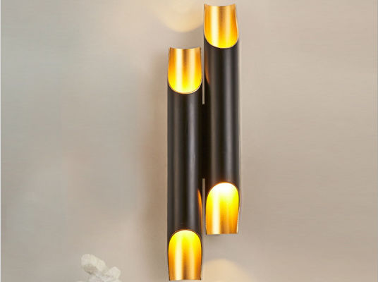 Nordic Bevel 6 * 40cm / 12 * 50cm Decor Sconce Cenderung Modern Wall Light Tube