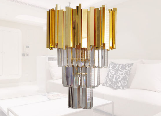 Modern Goldmetal Luxury Wall Lamp Indoor Iron Crystal Wall Lamp