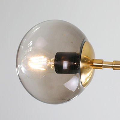 Cognac Dining Electroplating Glass Ball Pendant Light Jenis E27