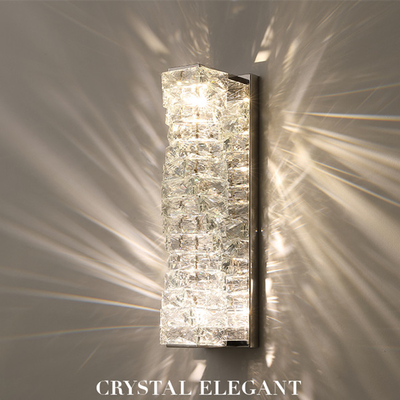 Lampu Dinding Kristal Modern Dalam Ruangan Artistik Dekorasi Ruang Tamu AC85V