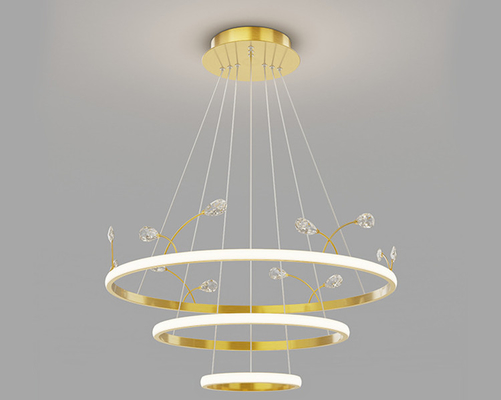 LED Epistar Fancy Modern Crystal Pendant Light Apartment Dekoratif