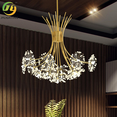 H50cm Crystal LED Modern Pendant Light Kamar Tidur Hotel