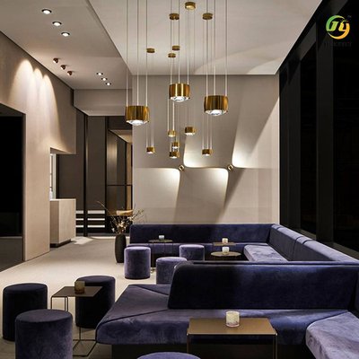 Nordic Light Luxury Hotel Room Samping Tempat Tidur Lampu Gantung Kecil Satu Kepala