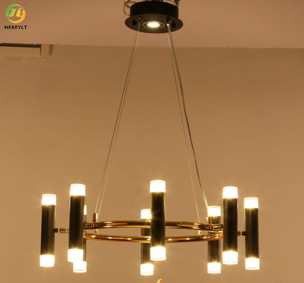 Digunakan Untuk Rumah/Hotel/Showroom G9 Hitam Populer Nordic Pendant Light