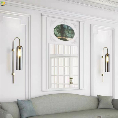 Blue Home/Hotel Metals Art Brass E27 Aplikasi Lampu Dinding Modern