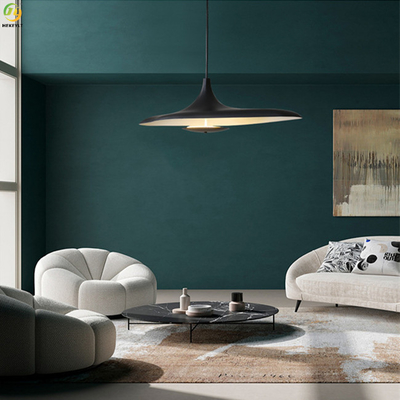 Rumah/Hotel Besi + FRP Seni Hitam Putih Aplikasi LED Nordic Pendant Light
