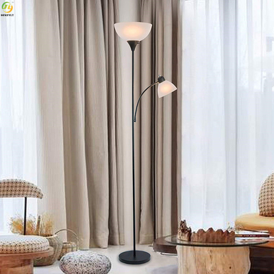 Lampu Lantai Modern LED Logam Vertikal Untuk Sofa Ruang Tamu Nordic Retro