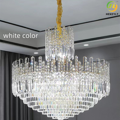Modern Klasik LED Crystal Pendant Light Dekorasi Interior Mewah