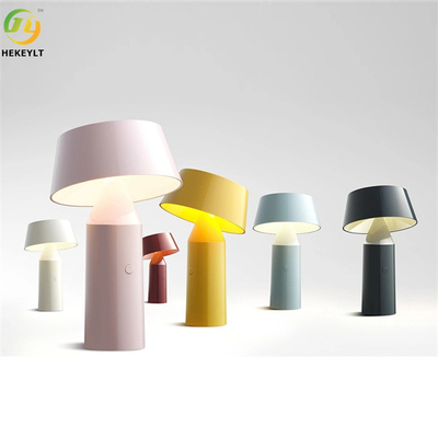 Payung Naungan Lampu Meja LED Warna-warni Seri Macaroon Sederhana