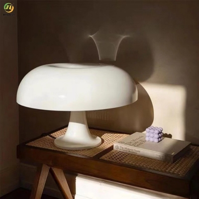 Lampu Jamur Denmark Klasik polikarbonat Putih/oranyeLampu Samping Tempat Tidur Kamar Tidur 320mm