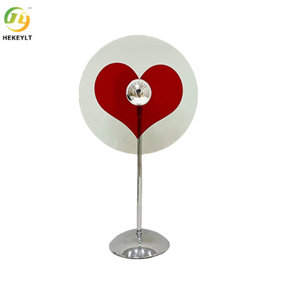 Red Love Heart Bedside Led Table Lamp Untuk Kamar Tidur Dekorasi Suasana Romantis