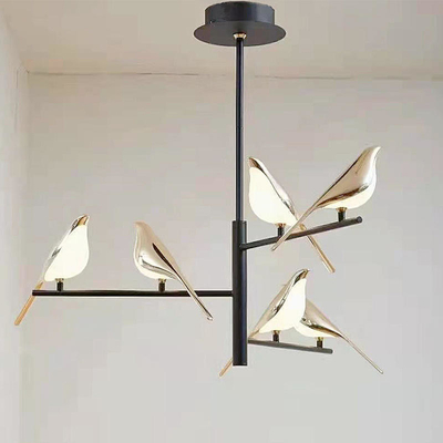 LED Lampu Gantung Modern Kreatif Ruang Makan Lampu Gantung Burung Hias