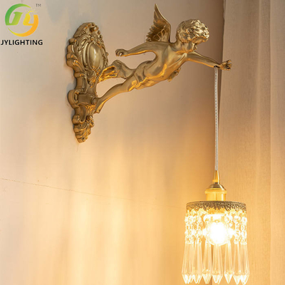 Fashion Hotel Indoor Modern Crystal Pendant Light Dekorasi Warna Emas Mewah