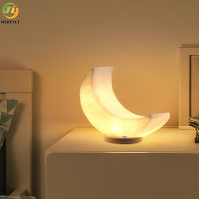 Moon Floor Lamp Lounge Chair Luminous Lamp Untuk Kamar Tidur Ruang Tamu