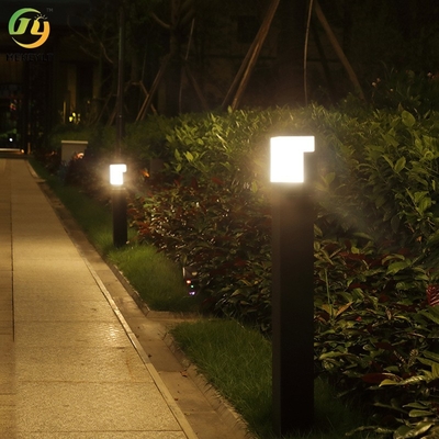 90x90xH600mm Modern Outdoor square Tahan Air rumput lampu taman lampu taman akrilik lampu lanskap