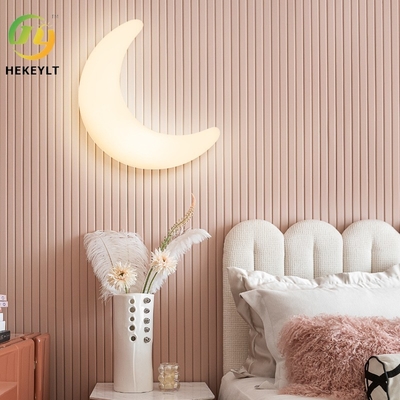 Lampu Dinding Bulan Minimalis Kamar Anak Latar Belakang Kamar Tidur Lampu Belajar Samping Tempat Tidur