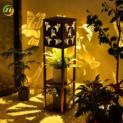 Solar Butterfly Projection Light Garden Villa Flower Stand Outdoor Waterproof Garden Light