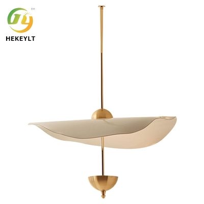 Lampu gantung emas kreatif Nordic sederhana Modern lampu teratai Bar tangga ruang tamu