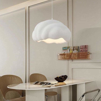 Lampu gantung sederhana restoran kamar tidur hotel gaya krim Nordik Bar seni kreatif
