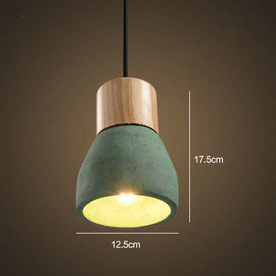 E27 Fiting Lampu Kamar Anak Nordic Ceiling Slim Pendant Light