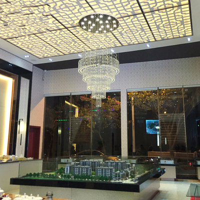 Hotel Pernikahan Mewah Crystal Pendant Light Modis RA80